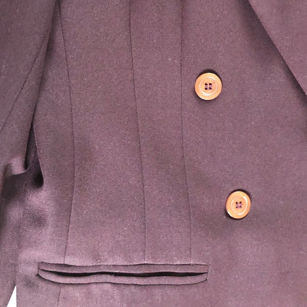 Classic Ladies Deep Burgundy 3 piece suit - Picture 3 of 6